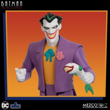 DC Batman The Animated Series 5 Inch Actionfigure "The Joker" von Mezco